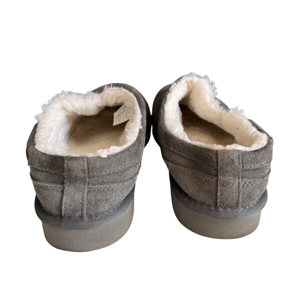 Koolaburra by UGG Men's Suede Slippers - Graisen Size 10 Gray - Picture 8 of 9